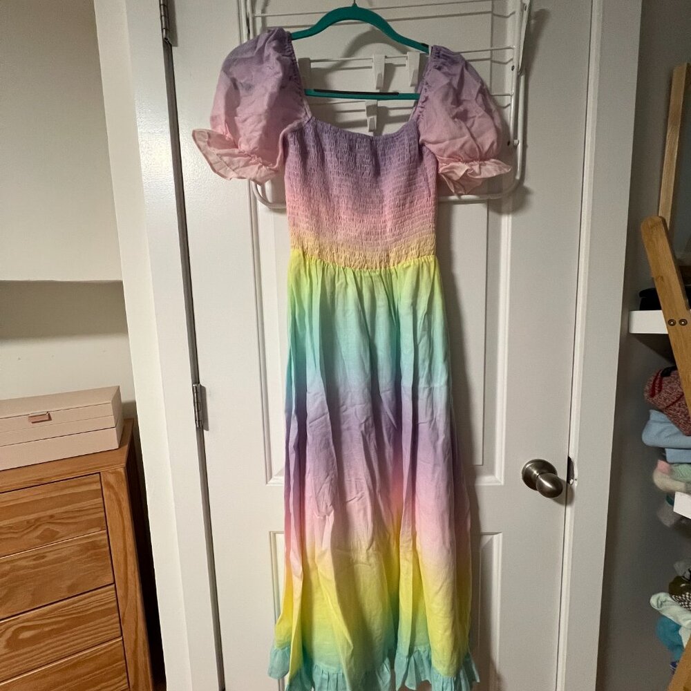 Olivia Rubin  Isolde Pastel Ombré Dress - Picture 3 of 6